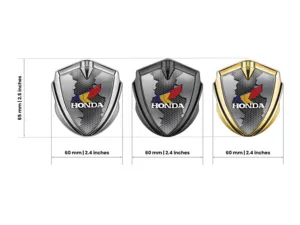Honda 3D Fender Abzeichen Max Design Robust 3D Emblem